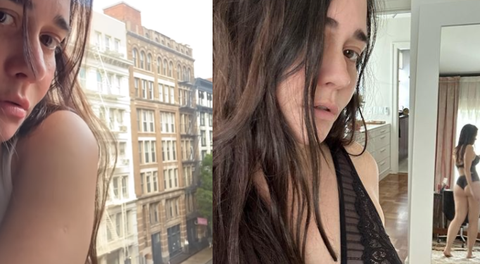 Vídeo: De calcinha e camiseta, Alessandra Negrini chama a atenção por beleza banhada no formol