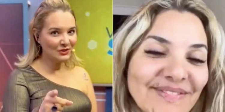 Vídeo: Indignada, apresentadora da Record faz vídeo expondo ‘amiga’ que pegou o marido dela: ‘Vagab*nd*’