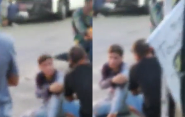 Dupla suspeita de fazer arrastões na Cidade Nova tenta fugir e bate com tudo em ônibus executivo