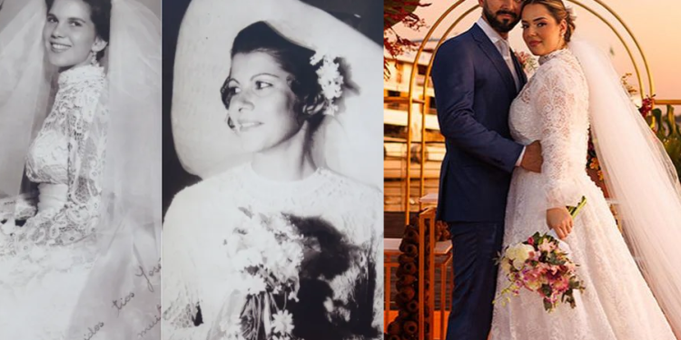 Vídeo: Fantástico mostra casamento em Manaus com vestido de 1910 que passou por cinco gerações