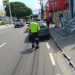 Em uma só tarde, IMMU autua mais de 30 carros por estacionamento irregular em Manaus