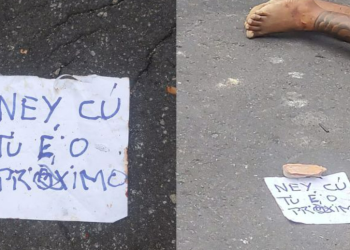 Criminosos atiram oito vezes em homem de sunga em Manaus, passam por cima dele e deixam recado mortal