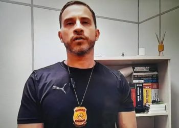 Delegado é preso após tentar pular muro da casa da ex, uma agente de polícia