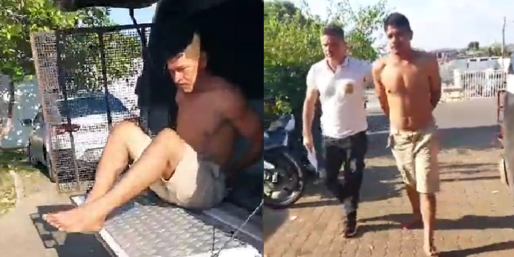 Valentão, foragido da polícia é preso após tentar matar a esposa e os filhos em Manacapuru