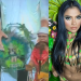 Alegoria despenca com Rainha do Folclore do Garantido e causa grande susto; veja
