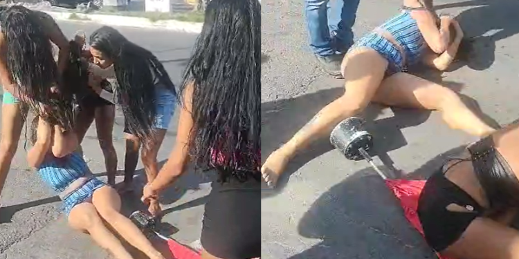 ‘Ela acha que é galerosa, é?’, diz mulher para outra após porradal de blindadas na avenida Itaúba