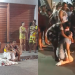 Desesperada, mulher corre e tenta abraçar homem executado com mais de 10 tiros em Manaus