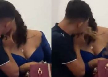 Vídeo onde homem vomita na boca de namorada viraliza na web