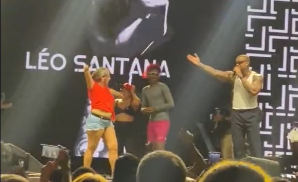 Vídeo: Léo Santana expulsa paraense do palco após gesto obsceno: ‘respeita, sou casado’