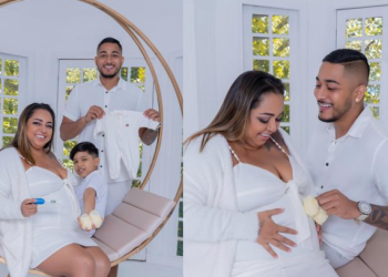 Magrinha Ellen explica que sumiu das redes sociais porque está grávida: ‘Benção maravilhosa’