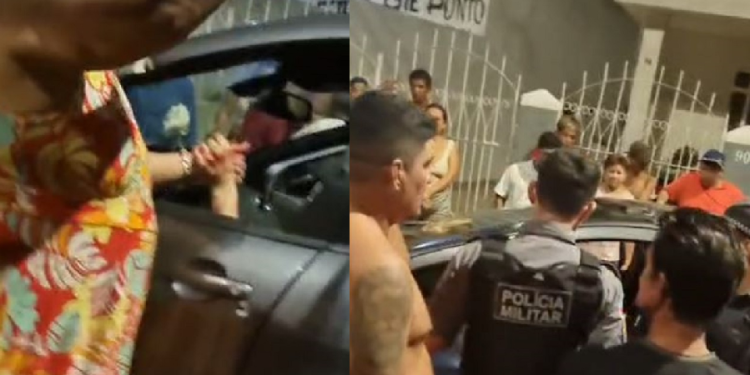 ‘Liberta ele! Somente tu, meu pai’, idosa reza em homem metralhado a tiros em carro em Manaus; vídeo