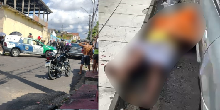 Vídeo: Casal é perseguido em rua no Alvorada e executado em frente de casa; mulher tentou fugir