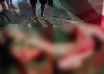 ‘Quem quiser bater, pode chegar’: suspeito de roubo é pego pela população e espancado em Manaus; veja