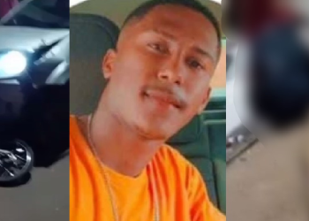 Homem morre com o corpo partido ao meio após colisão com poste; cenas fortes