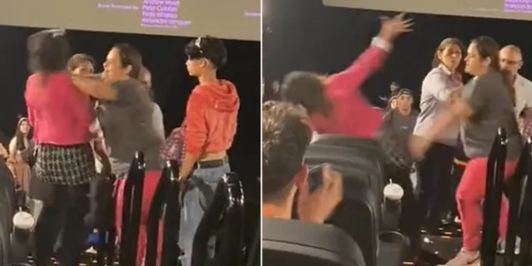 Vídeo: jovem leva safanão após tretar com avó no filme da Barbie: ‘não almoçou?’