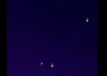 Vídeo: manauaras se assustam com objetos voadores não identificados no céu