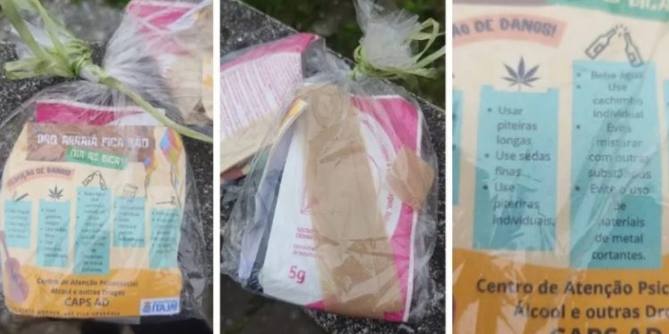 Prefeitura doa kit recreatativo a viciados e polemiza: seda para maconha, preservativo e lubrificante