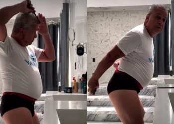 Vídeo: Sikêra Jr. aterroriza seguidores ao passar desodorante nas partes íntimas e dançar de cueca