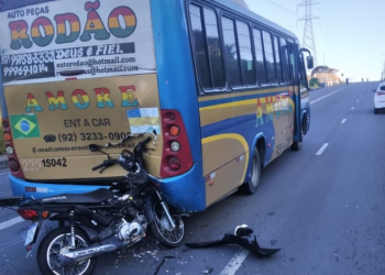 Acidente na Avenida das Flores mata mais um motociclista em Manaus