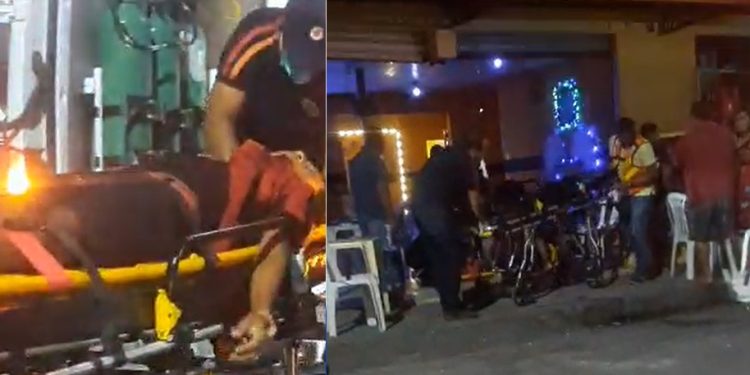 Vídeo: jovem leva tiro no pescoço e morre diante da mãe em bar de Rio Preto da Eva