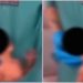 Fisioterapeuta causa revolta ao fazer dancinha com recém-nascido no bolso de jaleco