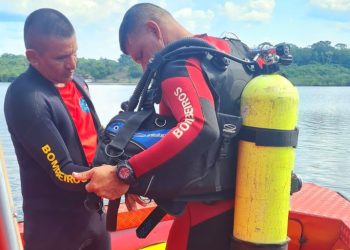 Corpo de homem que caiu da canoa no rio, em Iranduba, é encontrado pelos bombeiros