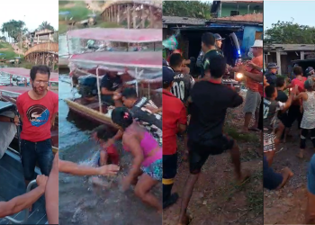 ‘Libera o topless’: Inês Brasil bota as peitcholas para fora no Programa do Silvio Santos