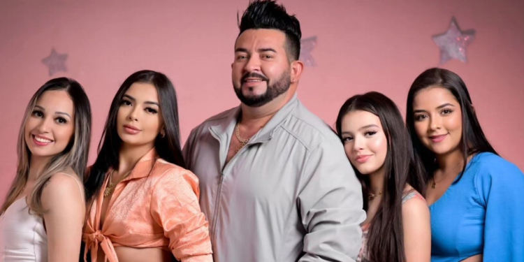 Guto Lima posa com a prole em foto do Dia dos Pai e beleza das filhas rouba a cena; veja