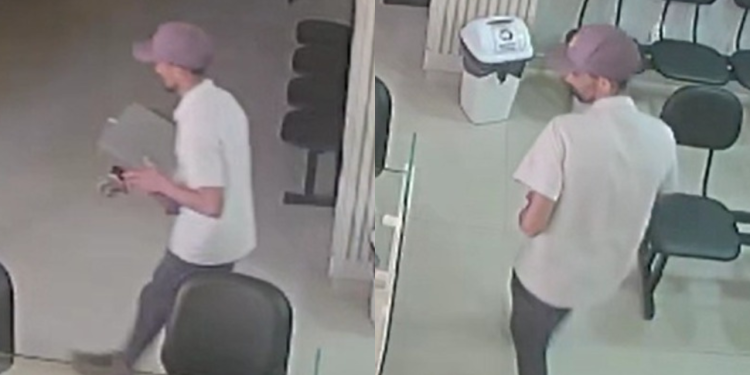 PC-AM procura homem envolvido em roubo a clínica médica da zona Norte