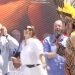 Janja se empolga e dança Boi Bumbá em Parintins