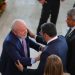 Às vésperas de vir ao Amazonas, Lula encontra Wilson Lima em Brasília