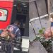 Vídeo: mulher grita ‘socorro’ e joga detefon em homem atacado por abelhas em Manaus
