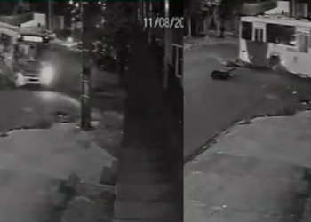 Vídeo: Jovem de 18 anos que acertou em cheio ônibus no bairro Japiim morre no hospital