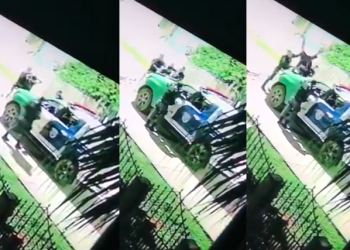 Vídeo: No interior do AM, homem leva vários tapas e PMs o puxam pelas pernas