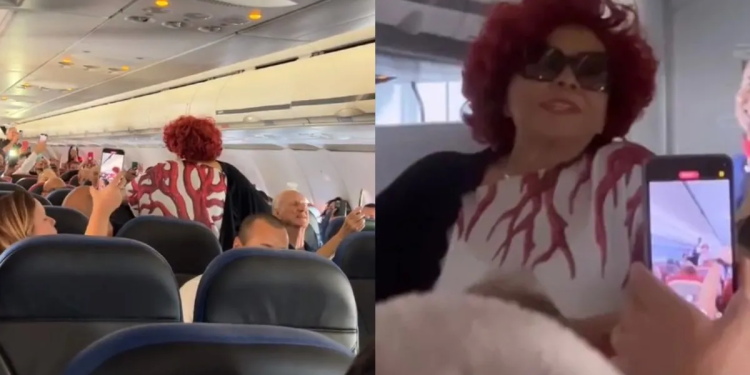 Avião tem pane e Alcione canta para acalmar passageiros; vídeo viralizou