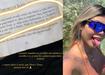 Depois de ser indiciada por 11 crimes, blogueira Aynara Ramilly posta texto religioso e dá indireta: ‘Torcem contra’