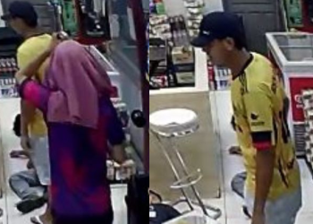 Revoltante: vítima é chutada por ladrões que roubam loja de conveniência na Cachoeirinha; veja