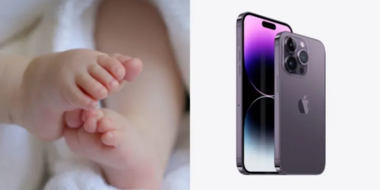 Para comprar iPhone 14 e fazer conteúdo para o Instagram, pais vendem o filho de 8 meses