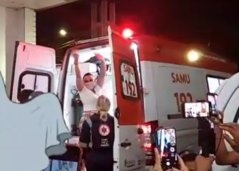 Blindada que quebrou SPA da Cidade Nova dá tchauzinho e pacientes se revoltam: ‘Era fama que ela queria’; vídeo