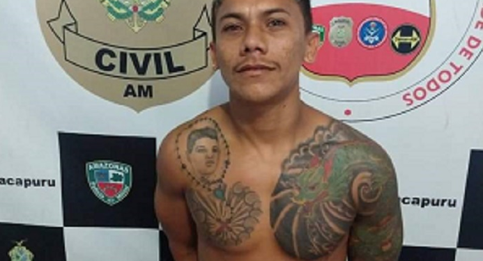 Chefe de quadrilha ‘Bruninho’ resiste à prisão e morre em confronto com a polícia em Manacapuru; cena forte