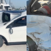 Bebê fica ferido e carro capota durante acidente com dois veículos em Manaus