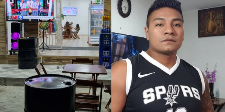 Boteco do Romero, suspeito de matar grávida, tinha vários camburões como o onde vítima foi encontrada