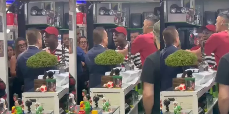 Lojista parte para cima de Celso Russomanno durante briga: “Tá gritando comigo?