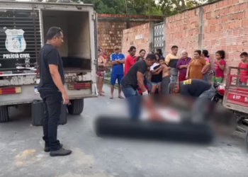 Chuvarada de tiros mata homem quando ele ia fazer entrega em Manaus