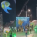 VÍDEO: ‘cunhã-poranga’ cai de guindaste durante Festival Folclórico de Humaitá