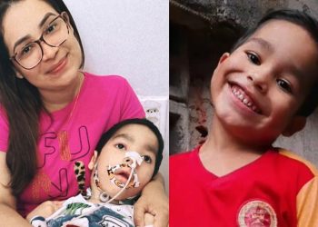 Mãe arrecada R$ 1 milhão em Manaus para filho agredido pela madrasta: ‘sofremos juntos’