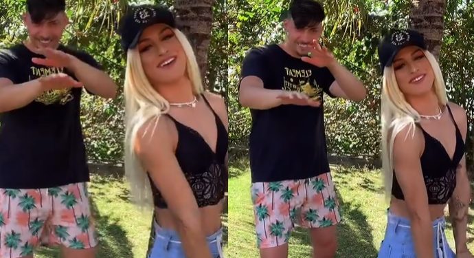 Vídeo: Jair Renan Bolsonaro rebolando com blogueiro gay volta a viralizar após operação policial