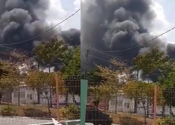 Vídeo: incêndio de grandes proporções em Manaus assusta população de vários bairros