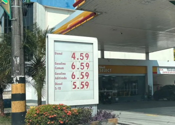 Sentiu no bolso? Gasolina sobe para R$ 6,59 nos postos de combustíveis em Manaus