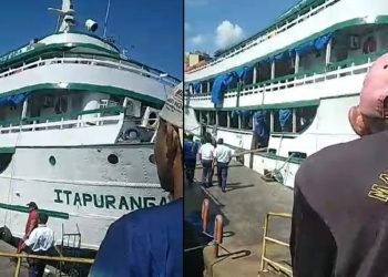 Vazamento de combustível foi a causa da explosão de barco em porto de Manaus na sexta-feira
